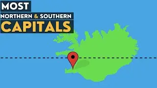 What are the world's most southern & northern capital cities?