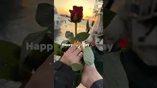 Happy Rose Day🌹&hearts;️| Rose Day status Video #velantineday #roseday #shorts#2026short #happyros&eacute;day