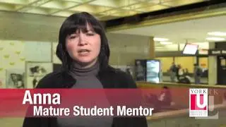 How York helps mature students