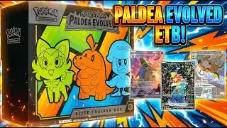 Opening Paldea Evolved ETB! 🔥 Worth It or Not?