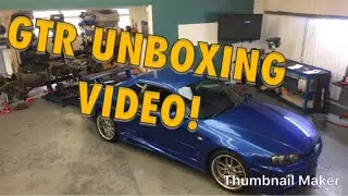 Nissan Skyline R34 GTR Parts Unboxing!