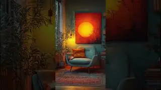 Wall Hanging Painting | Living Room Decor | Oil Painting #artandcrafttips #shorts #art #painting
