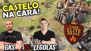 GRANDE FINAL! Temos um Novo Campeão? gks vs LegolaS Copa Elite Brasa #02 - Age of Empires 4