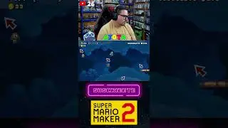🚀 Escapa de la AERONAVE 🚀 #nintendo #supermariomaker2 #shorts #proplayer #videojuegos #mario #kaizo