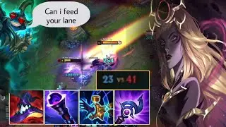 LUX GamePlay #296 - This Hecarim is so Trash   /LUX VS Akali - League Of Legends