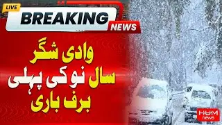 Breaking News |  In Shigar Valley The First Snowfall of the New Year