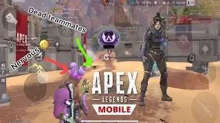 Accidentally rushed at 5 SQUADS | #1 TPP WRAITH | APEX LEGENDS MOBILE PAKISTAN