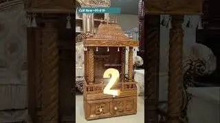Top 4 Mandir Design #templeforhome #woodentemple #poojamandir #devghar #altar #mondir #aarsun
