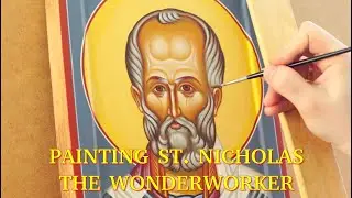 Iconography Tutorial: Speed Painting Saint Nicholas the Wonderworker