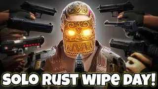 🔴LIVE! SOLO RUST ON WIPE DAY! - RUST