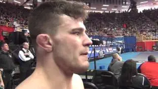 Jesse Thielke after Olympic Trials Semis win at 59 kg