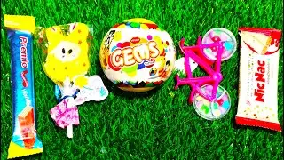 Opening Gems Lolipop Nic Nac And Many Other Chocolate Wafer Video