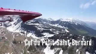 overflying petit saint bernard pass