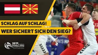 Österreich - Nordmazedonien | Highlights - Hauptrunde, Männer-WM 2025 | SDTV Handball
