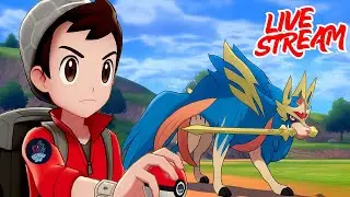 🔥 LIVE NOW: Exploring Galar in Pok&eacute;mon Sword | Catch, Battle, Win! (Nintendo)