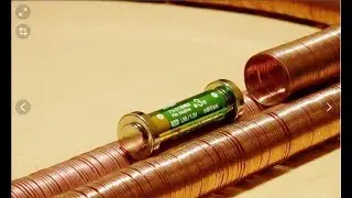 Самый простой в мире электропоезд 2   World's Simplest Electric Train Ver 2