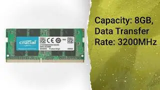 CT8G4SFRA32A Crucial non-ECC SoDimm Single Rank Memory Module #CT8G4SFRA32A