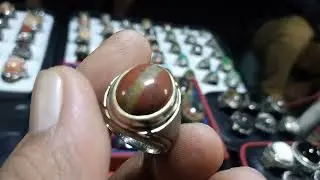 Batu Ageman Banyu Mili Red Jasper ( Ageman Banyu Mili Red Jasper Stone )