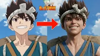 Dr. STONE in Real Life | Anime Characters Ai Transformation 😲