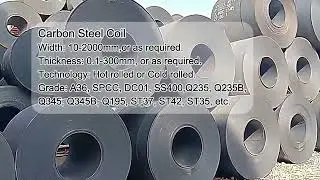 Carbon Steel Coils Are Loaded At Our Factory For Shipping To Egypt