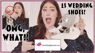 WEDDING SHOES FOR £5 FROM EVERYTHING5POUNDS? BUDGET FRIENDLY SHOES FOR YOUR WEDDING!