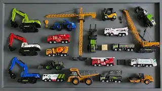 Koleksi Alat Berat Mini – Excavator, Dump Truck, Bulldozer, Tractor, Beko, Forklift Realistis