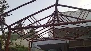 #bamboo #construction #bamboo1 #bambooarchitecture #bamboohouse#home #bamboobuilding #homedecor #ba