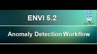 Anomaly Detection Workflow in ENVI 5.2