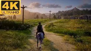 RDR2 RTX 3090 OC - 4K 60fps - Freeroam No HUD