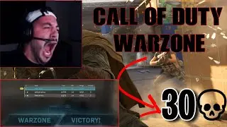 Crazy 30 kill Warzone game in Nickmercs subscriber tournament!!
