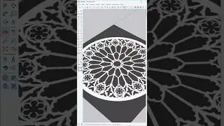 ✅Jali design in Sketchup #youtubeshorts #new #sketchup #viralvideo