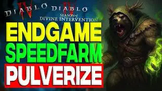 The ULTIMATE Speedfarming Build! (S+ Tier) | Diablo 4 S11