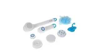 Spin Spa Spinning Body   Facial Brush Deluxe Set