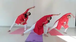 Yoga Dance |Teri Mitti | Yoga flow on Bollywood song |Patriotic song|