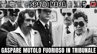 GASPARE MUTOLO FURIOSO IN TRIBUNALE: Incredibile scontro!
