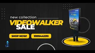 Video walker in Exhibition | Look walker in Exhibition | Video walker Advertising - CAC ADS