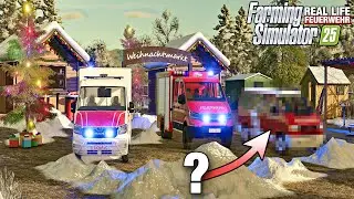 LS25 REAL LIFE: Der Feuerwehr Weihnachtsmarkt mit GRO&szlig;ER &Uuml;berraschung! | Folge 8