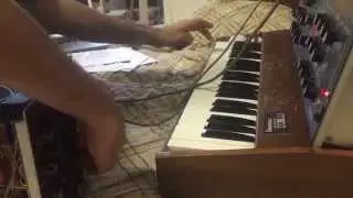 R.A.Moog 702 Percussion Synthesizer - 1st Experiment