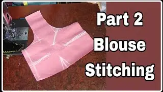 Part 2 || 99% log ye nhi jante 😲 || 4 Tucks Blouse Stitching 🥰 || #blouse #stitching #youtubeshorts