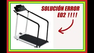 🏃  🏃 😡 ERROR E02 CINTA de CAMINAR  🏃  🏃  WOODTREE  TREADMILL !! SOLUCIONADO !! 👌
