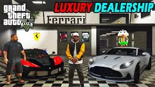 Finally Franklin Opens His New Luxury Dealership But 🤨 | SHINCHAN and CHOP