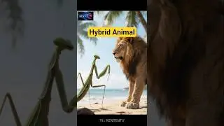 LION + PRAYING MANTIS = SILAMBAH ? Hybrid Animal, Combining Animal DNA #shorts #LION #MANTIS