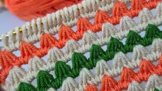 Continue to knit a wonderful crochet tunisian knitting pattern#crochet#knıttıng 🧿🪴🧿🪴🧿