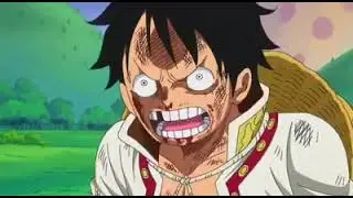 One Piece cap&iacute;tulo 808 Luffy le dice a Sanji que sin el no ser&aacute; el rey de los piratas.