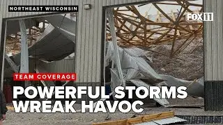 Severe storms and reported tornadoes cause damage, mass power outages across Northeast Wisconsin