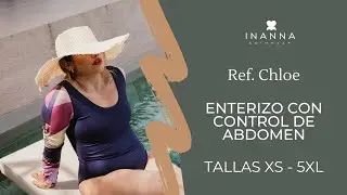 Ref. Chloe traje de ba&ntilde;o con control de abdomen.