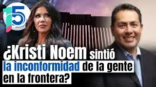 Promete Kristi Noem 'anuncio' mayor' sobre el futuro del muro fronterizo desde Nogales, Arizona