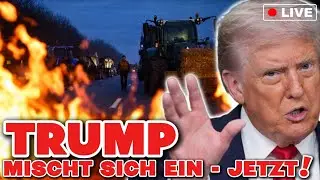 TRUMP INTERVENES: Farmers' protests escalate &ndash; Mercosur stops the EU!!!