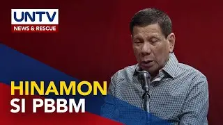 FPRRD, hinamon si PBBM na sumailalim sa hair follicle drug test