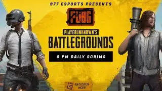 977 ESPORTS | DAILY 9 PM MEMBERSHIP SCRIMS | PUBG Mobile Esports Nepal | January 10, 2026